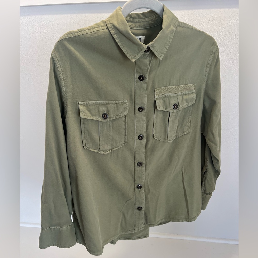 a.n.a Button-Up Casual Shirt